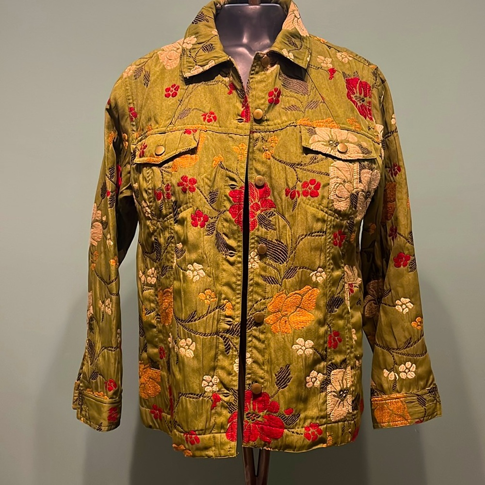 Chico’s Jacket in Green